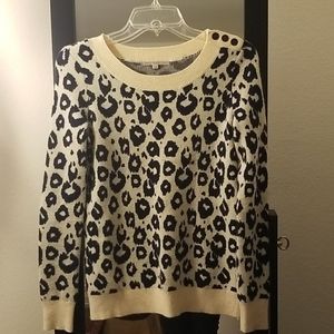 Cheetah sweater